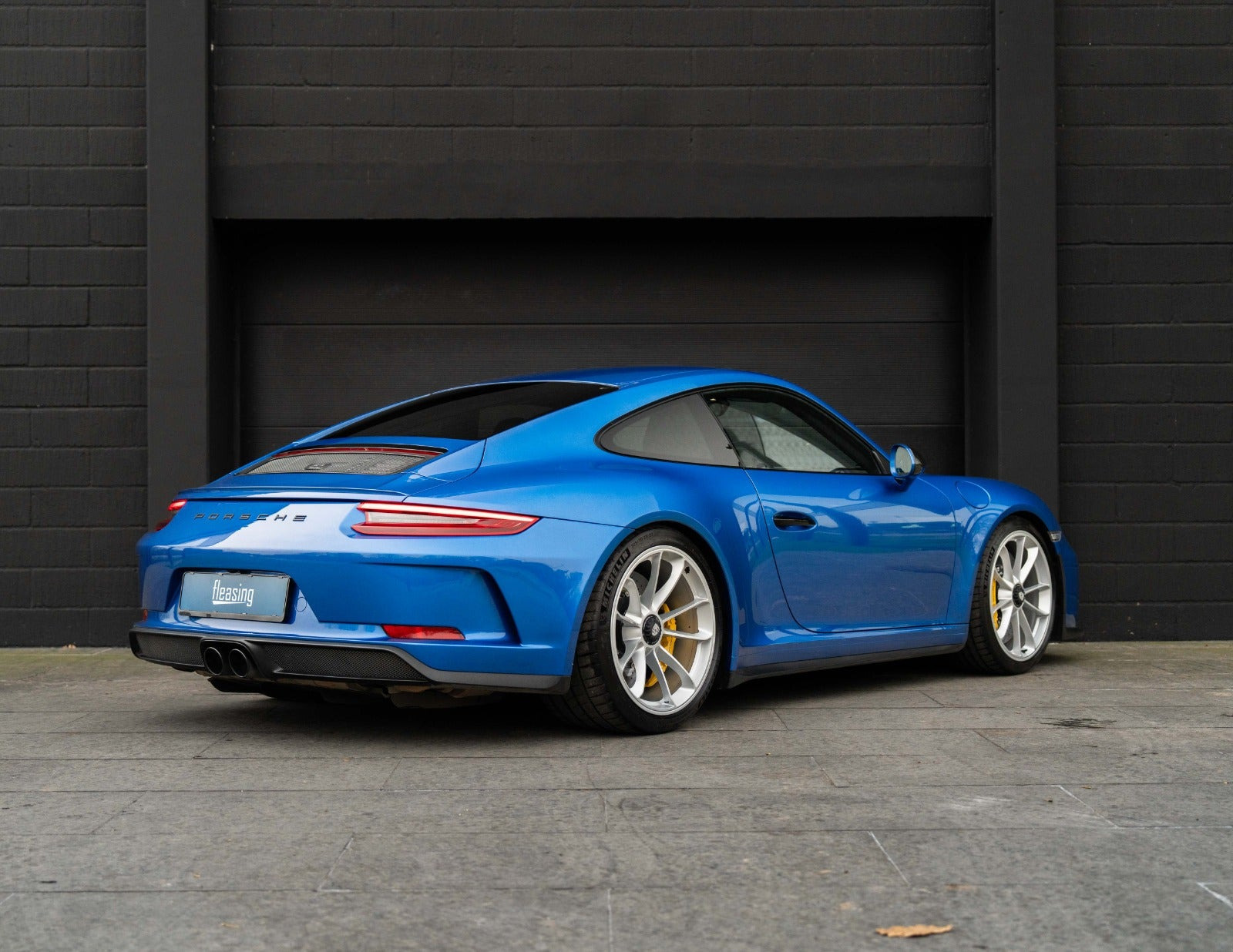 Blå Porsche 911 GT3 fra 2018