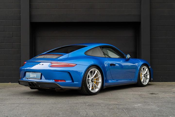 Blå Porsche 911 GT3 fra 2018