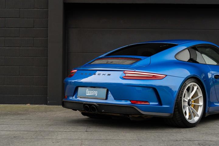 Blå Porsche 911 GT3 fra 2018