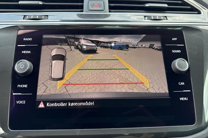 Sort VW Tiguan fra 2019