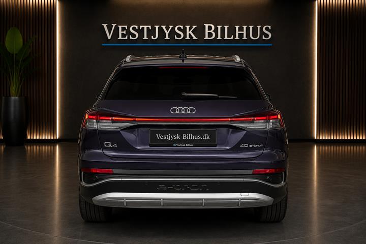 Hvid Audi Q4 e-tron fra 2022