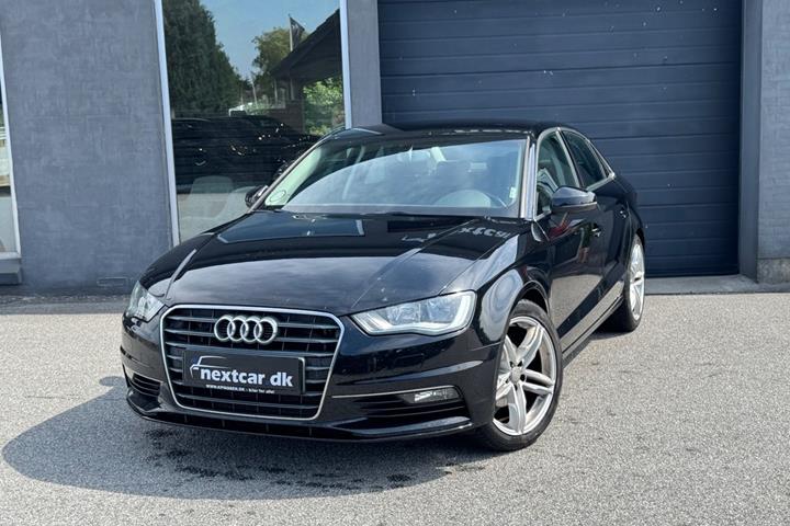 Sort Audi A3 fra 2015
