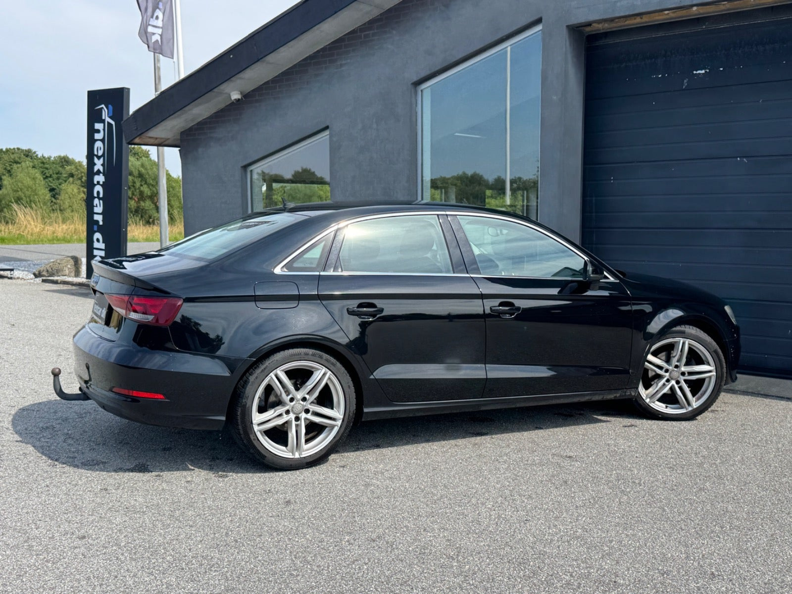 Sort Audi A3 fra 2015