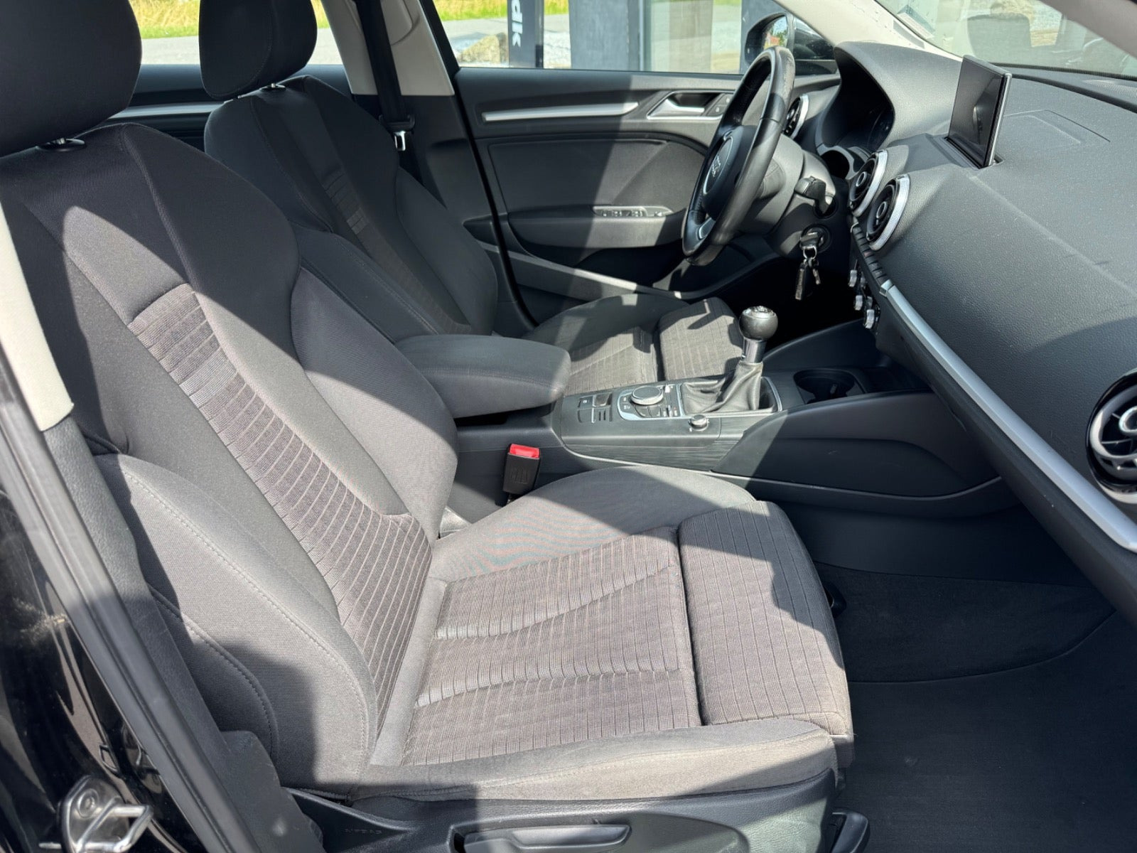 Sort Audi A3 fra 2015