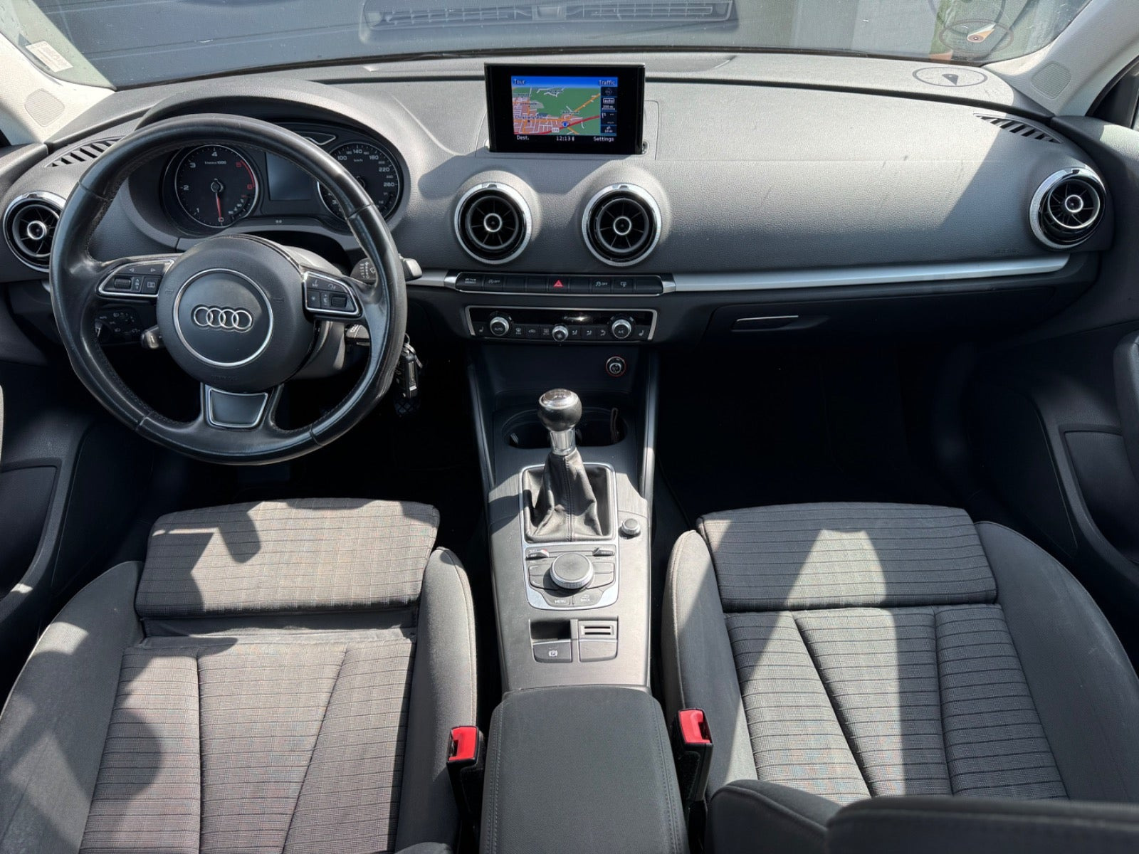 Sort Audi A3 fra 2015