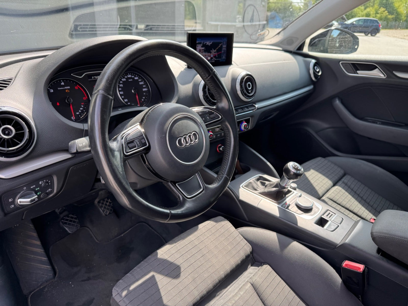 Sort Audi A3 fra 2015