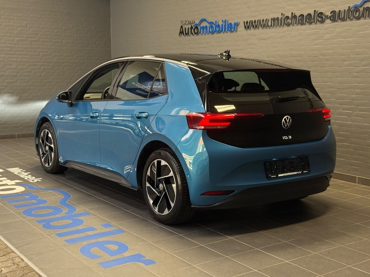 Blå VW ID.3 fra 2024