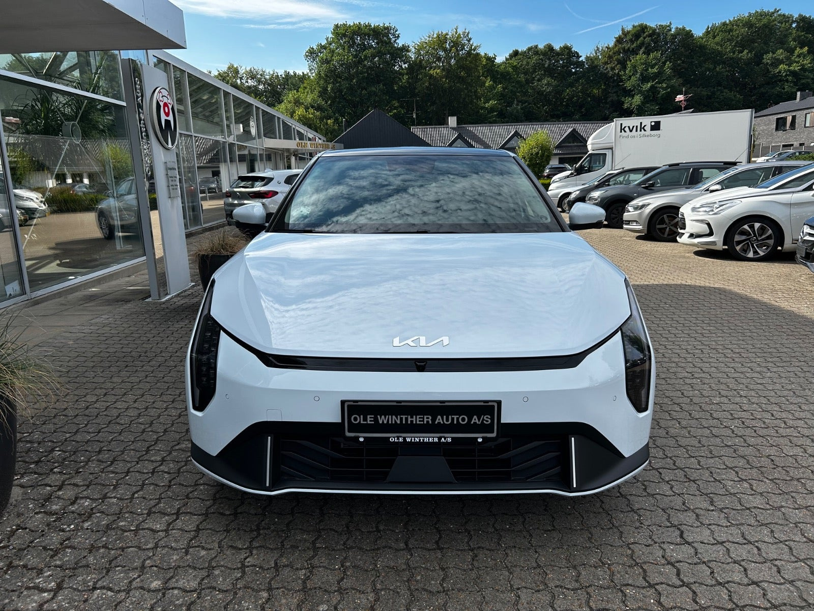 Hvid Kia EV4 fra 2026