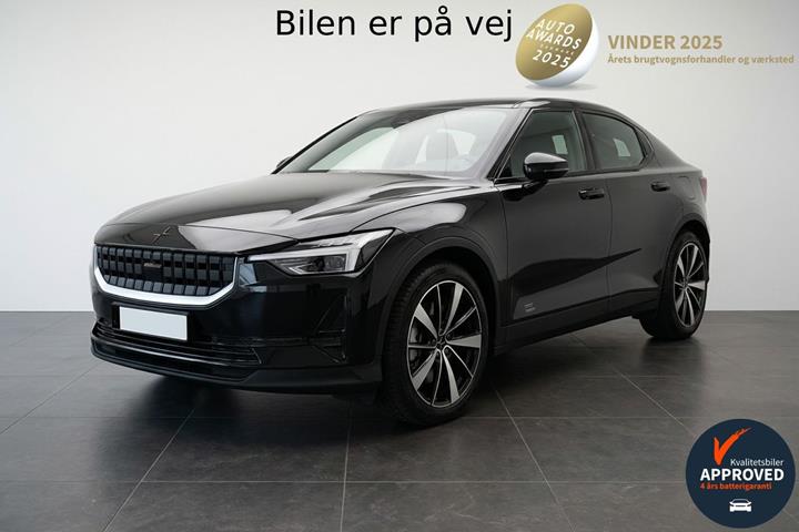 Sort Polestar 2 fra 2021