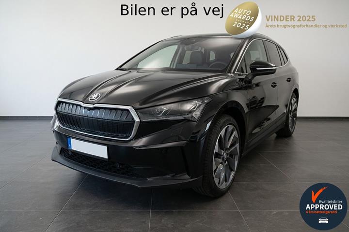 Sort Skoda Enyaq fra 2023