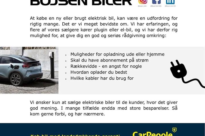 Grå BMW iX3 fra 2023