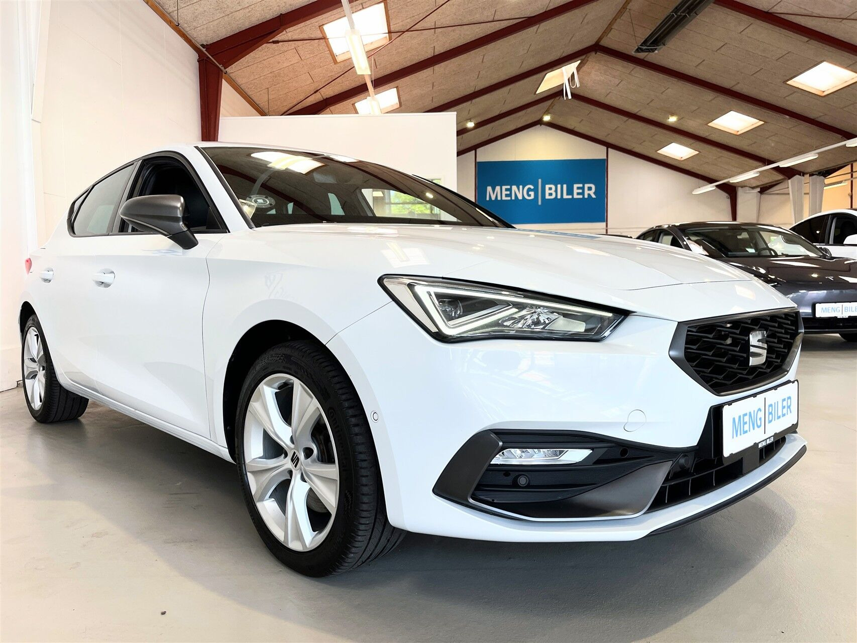 Hvid Seat Leon fra 2020