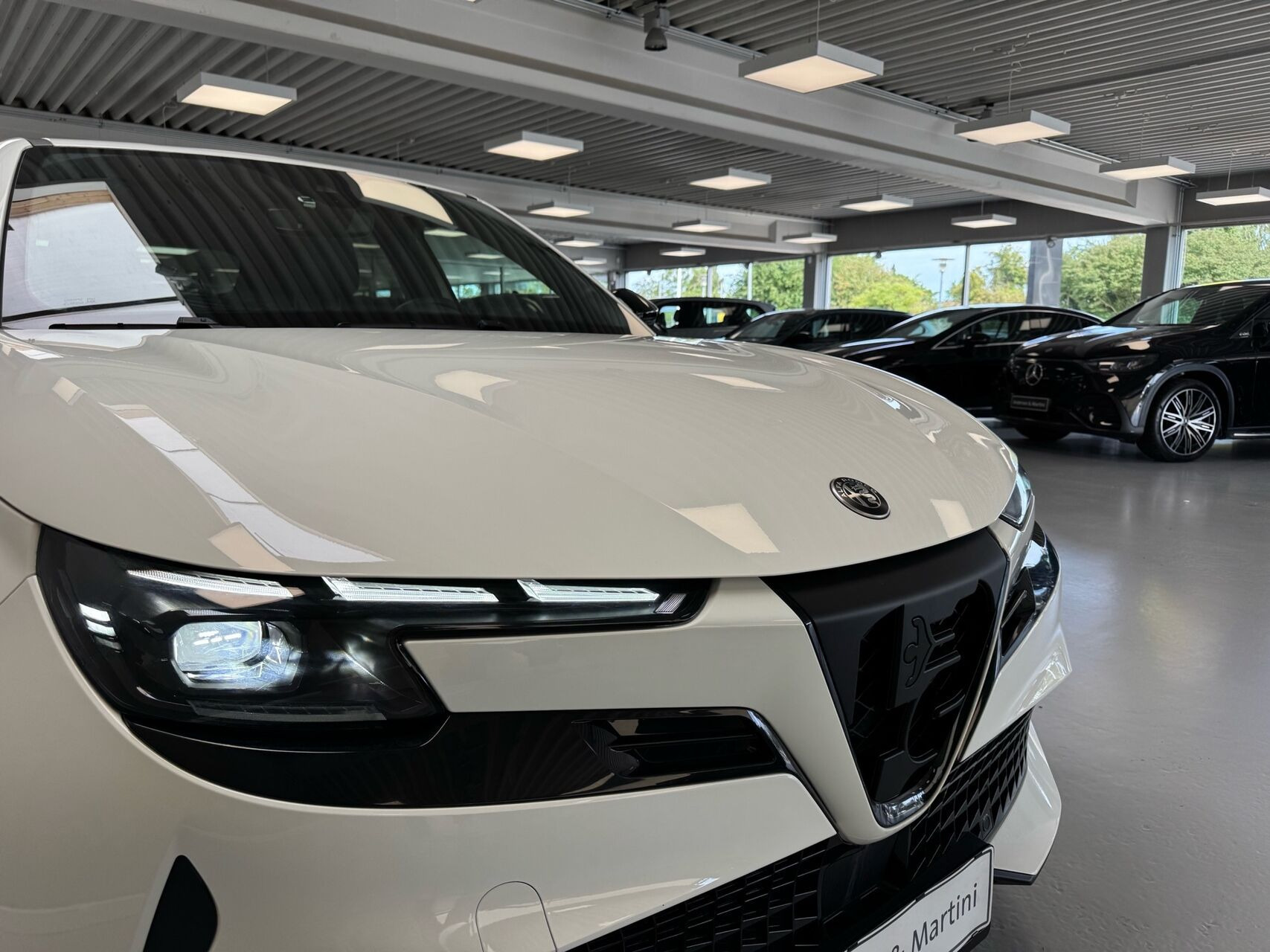 Hvid Alfa Romeo Junior fra 2025