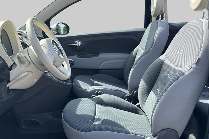 Sort Fiat 500C fra 2015