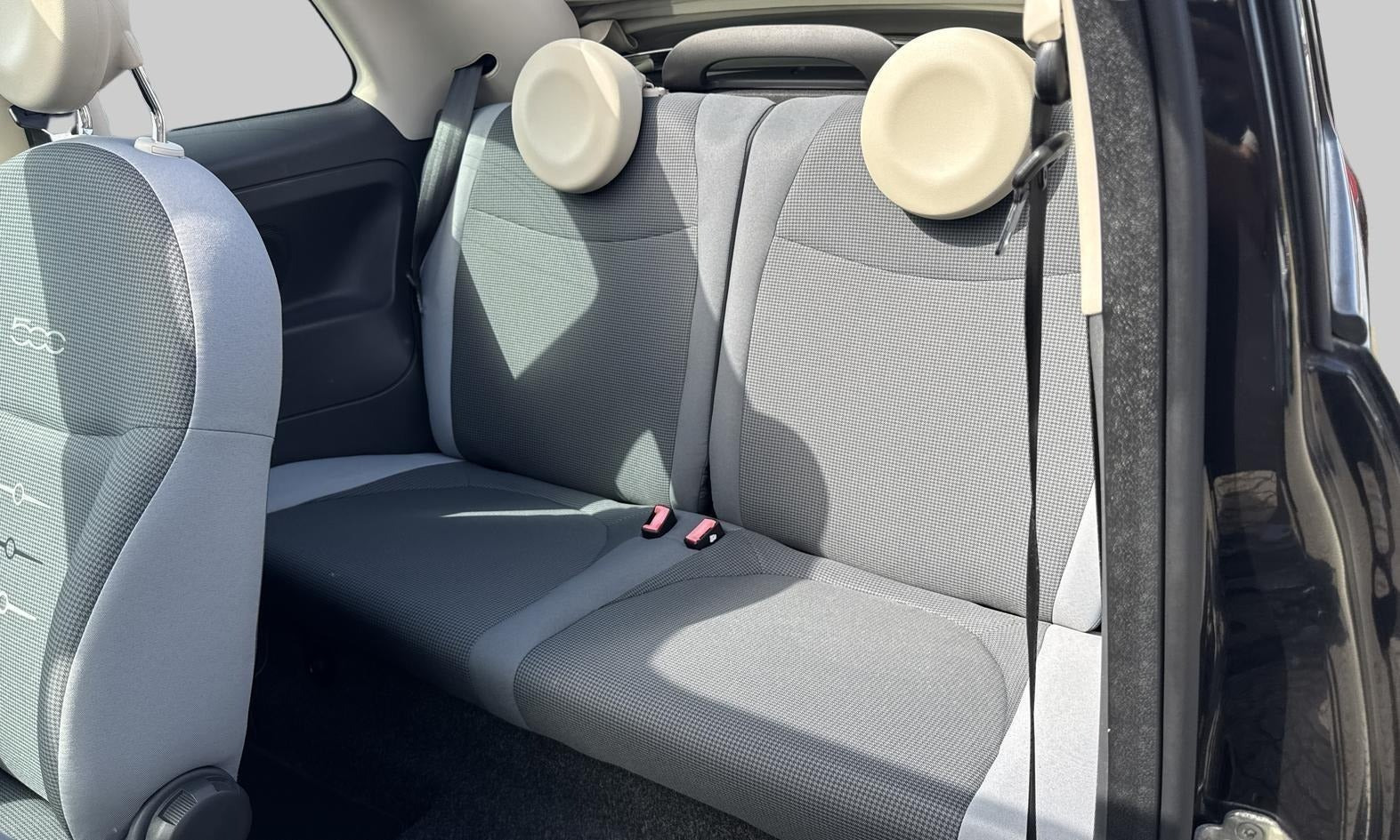 Sort Fiat 500C fra 2015
