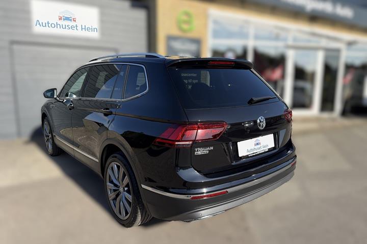 Sort VW Tiguan Allspace fra 2018