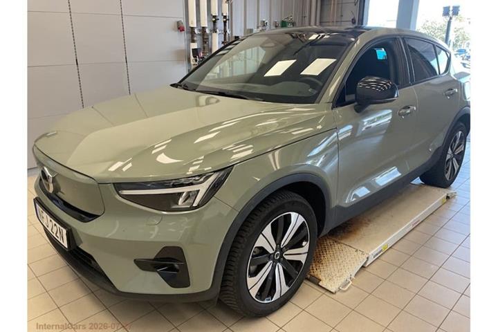 Grøn Volvo C40 fra 2023