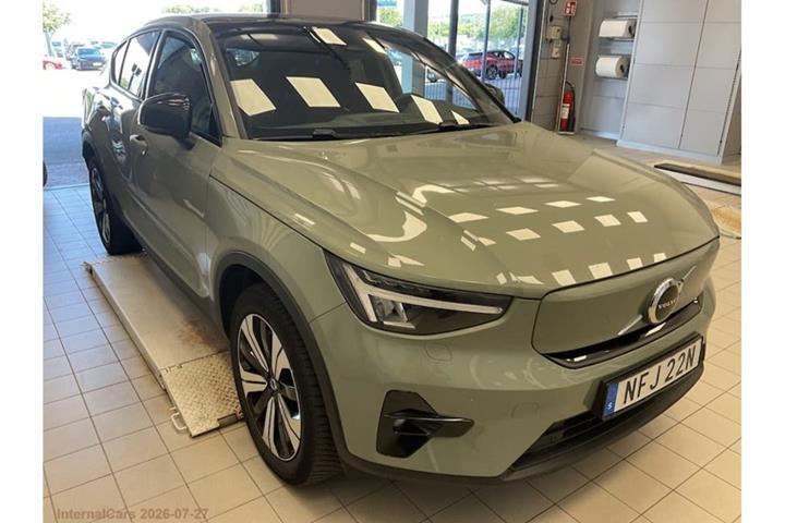 Grøn Volvo C40 fra 2023