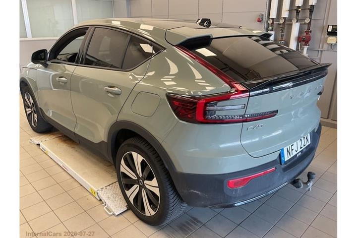 Grøn Volvo C40 fra 2023