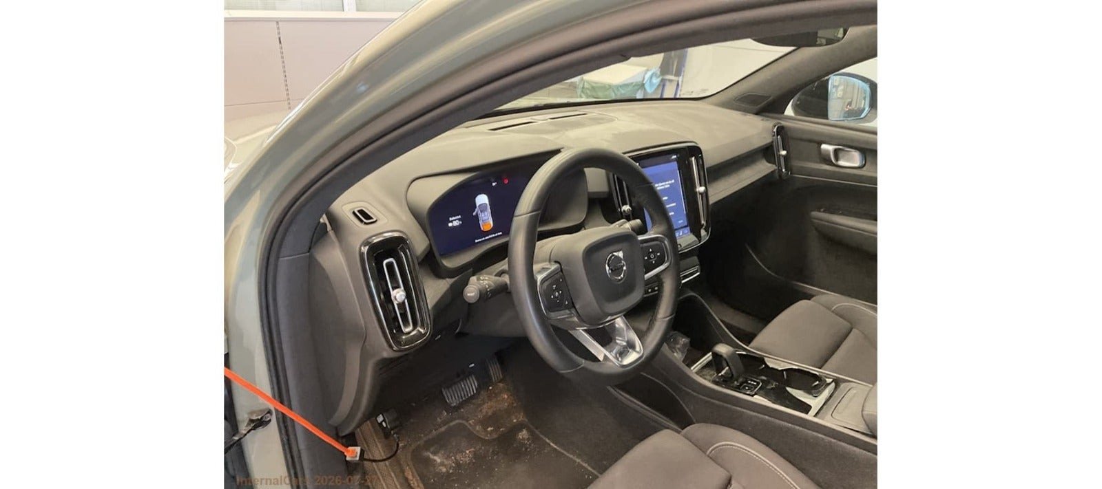 Grøn Volvo C40 fra 2023