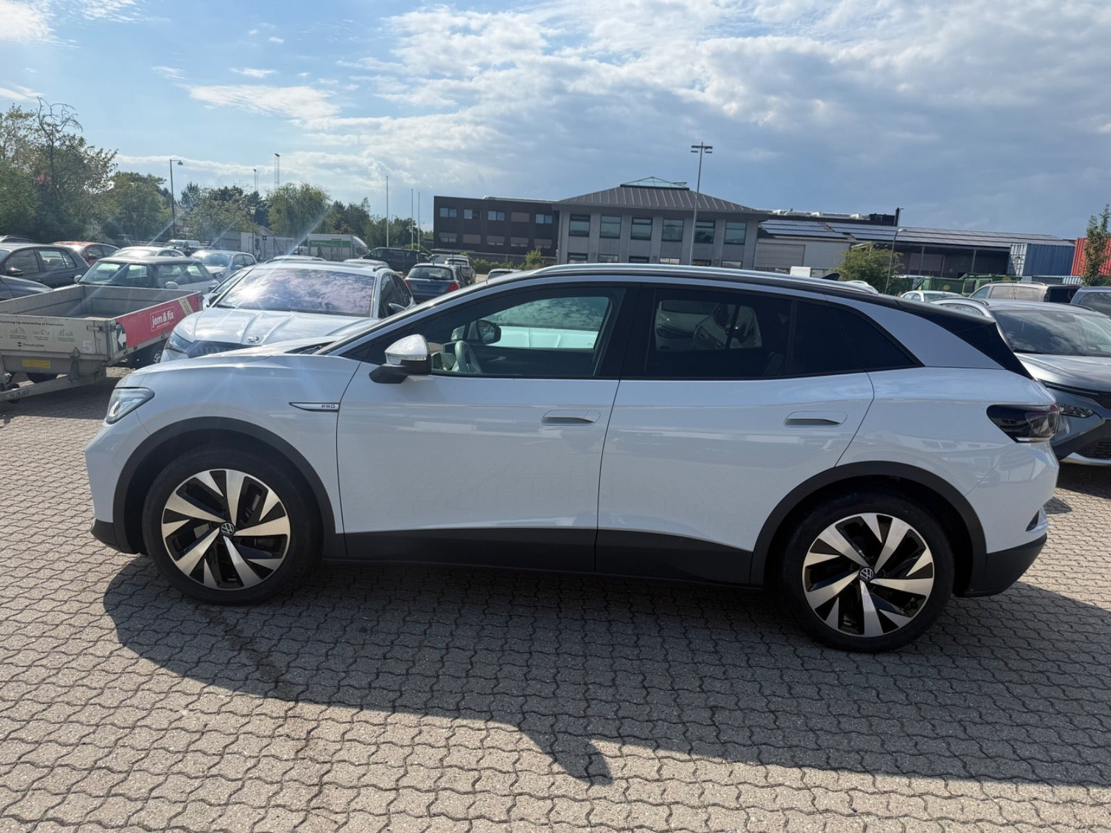 Hvid VW ID.4 fra 2022