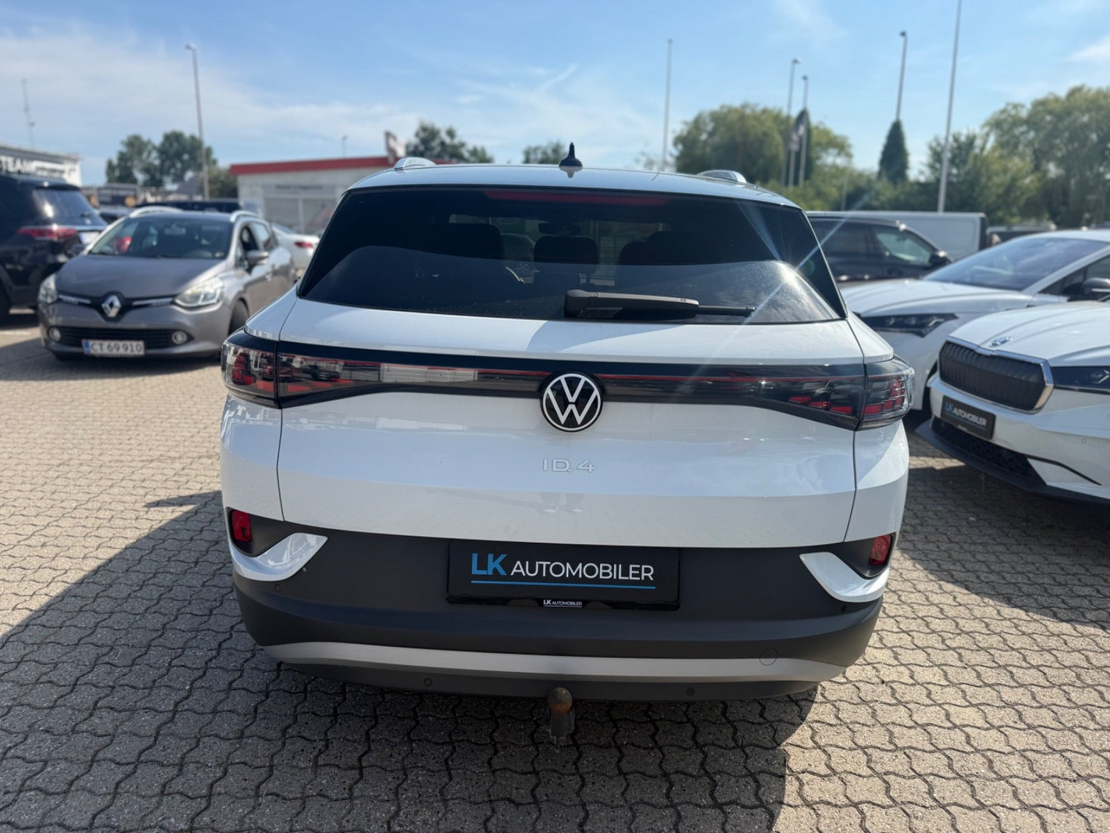 Hvid VW ID.4 fra 2022