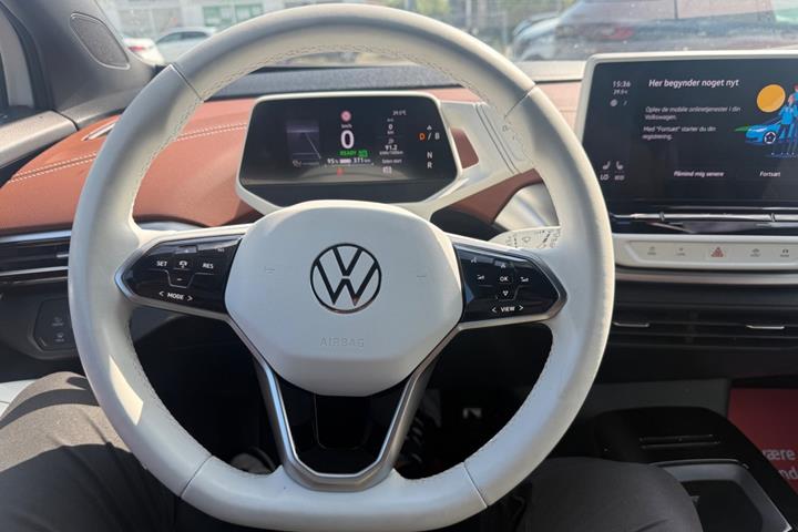 Hvid VW ID.4 fra 2022
