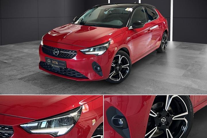Rød Opel Corsa fra 2020