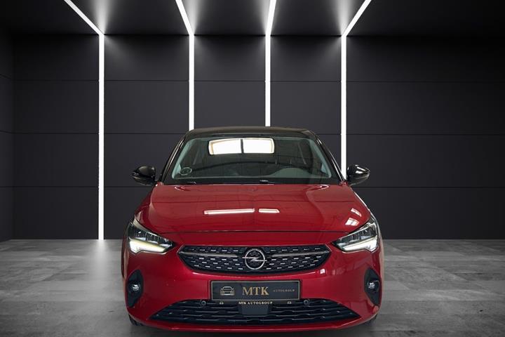 Rød Opel Corsa fra 2020