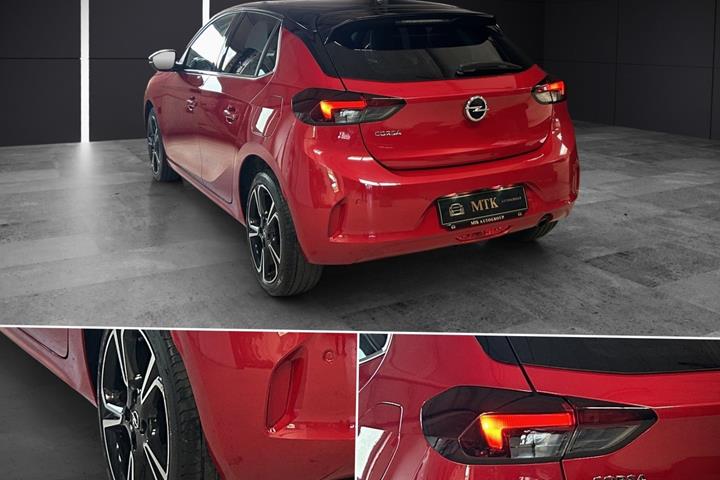 Rød Opel Corsa fra 2020