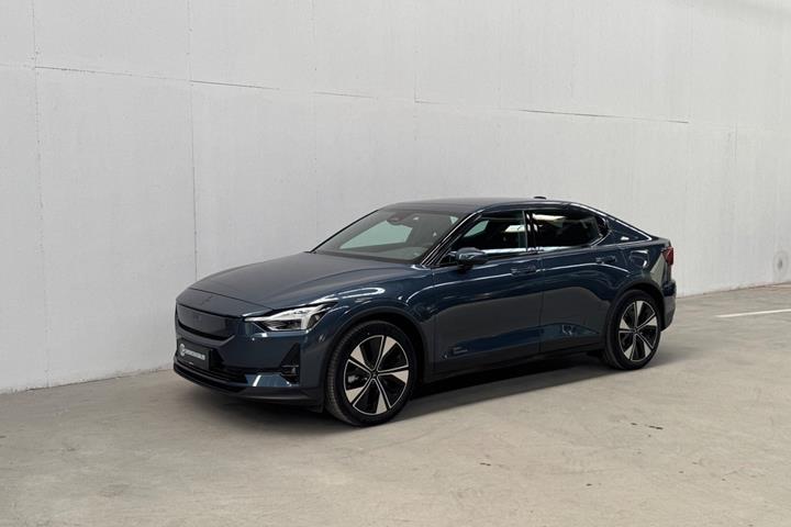 Blå Polestar 2 fra 2024
