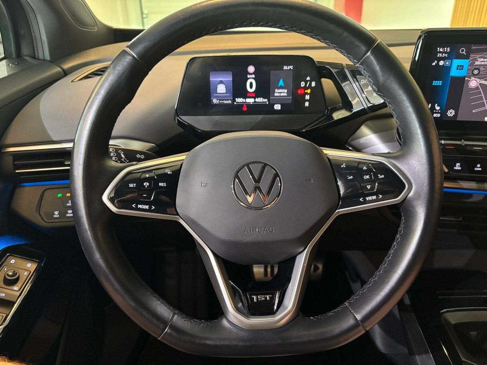 Grå VW ID.4 fra 2021