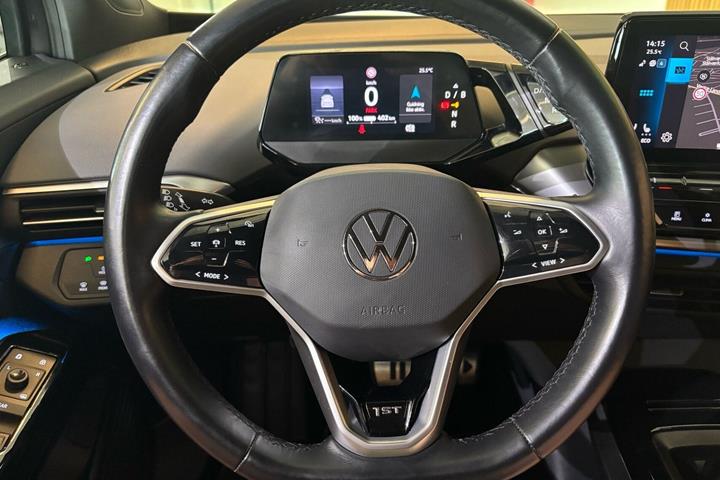 Grå VW ID.4 fra 2021