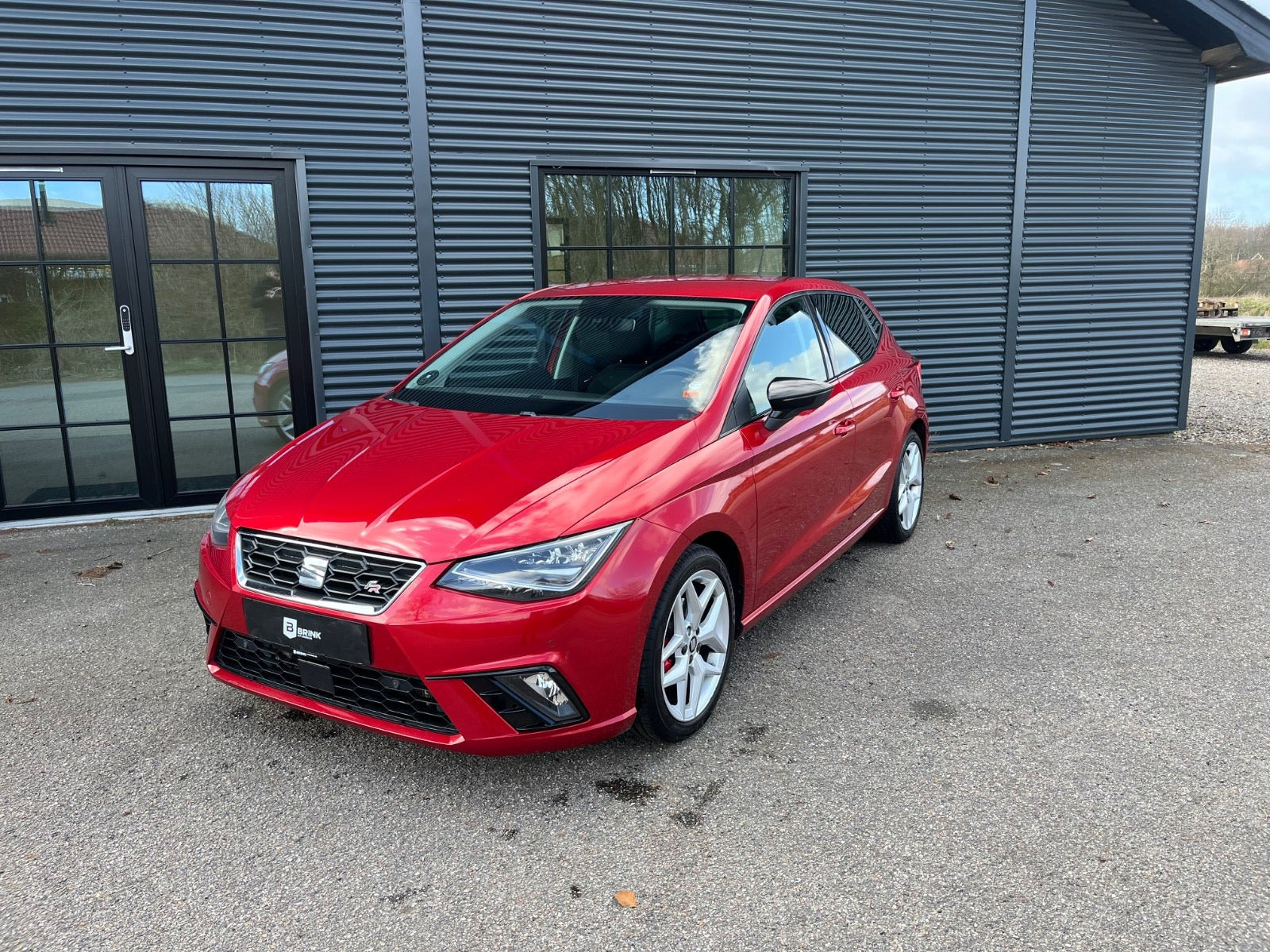 Rød Seat Ibiza fra 2018