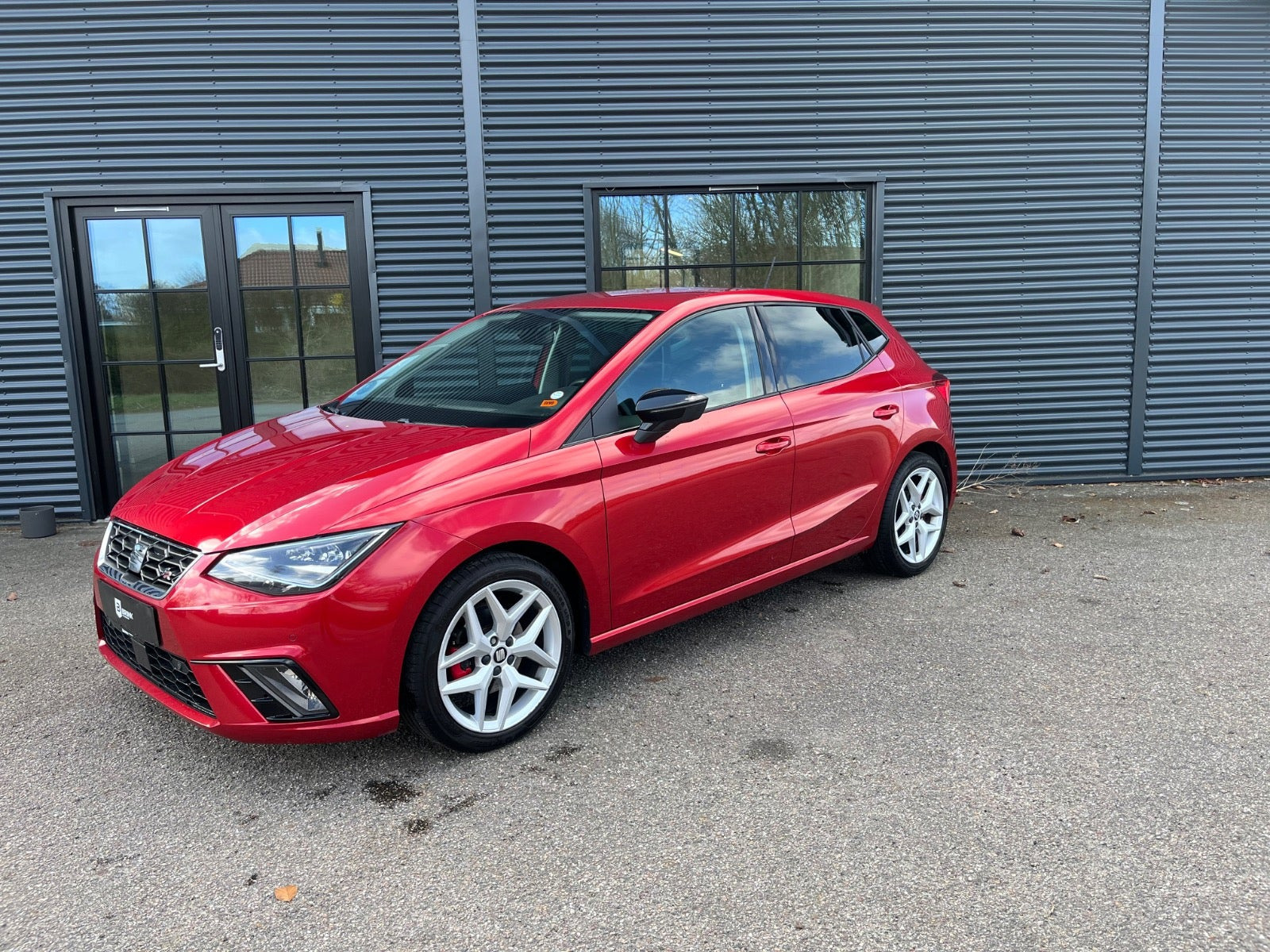 Rød Seat Ibiza fra 2018