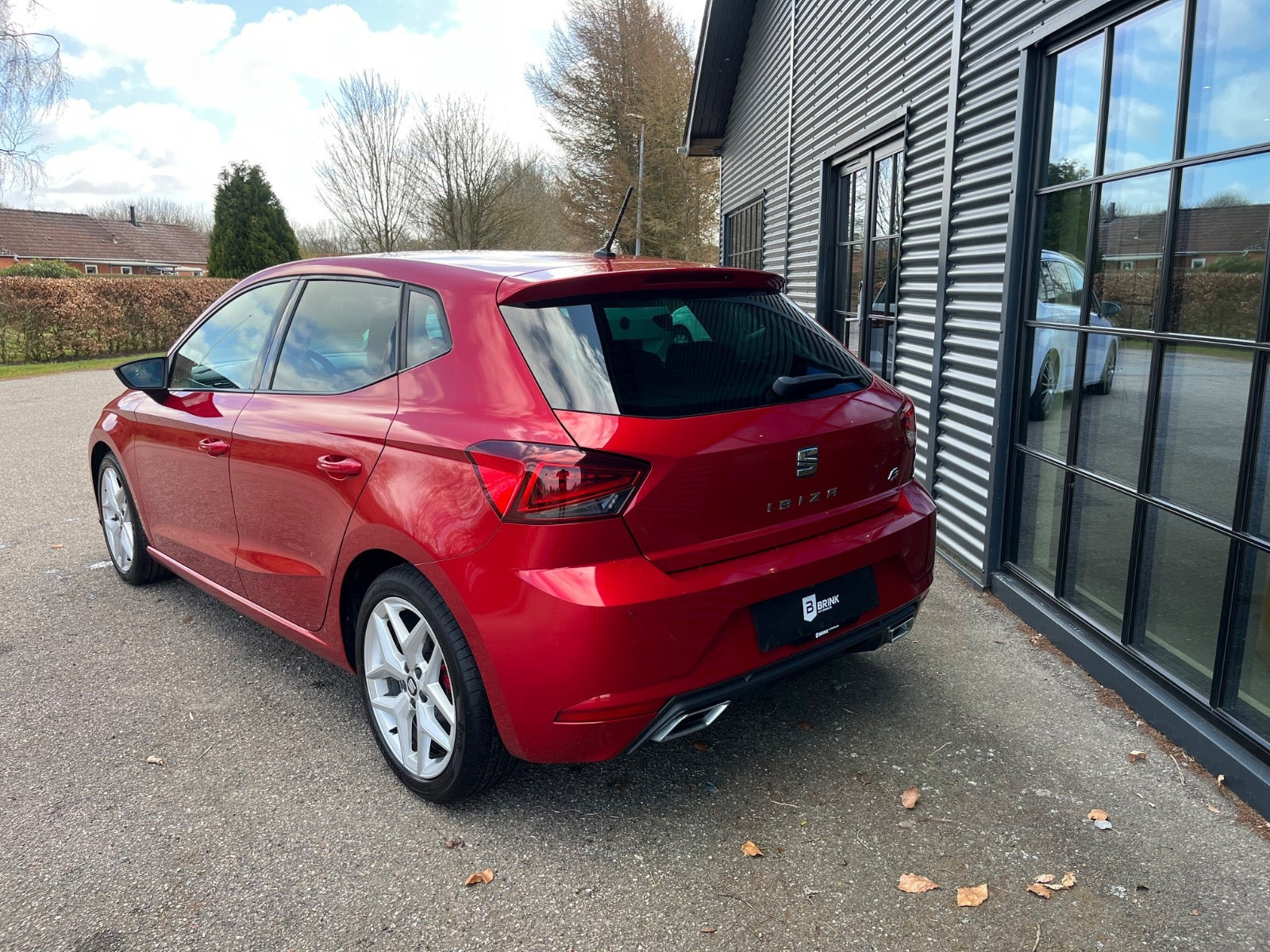 Rød Seat Ibiza fra 2018