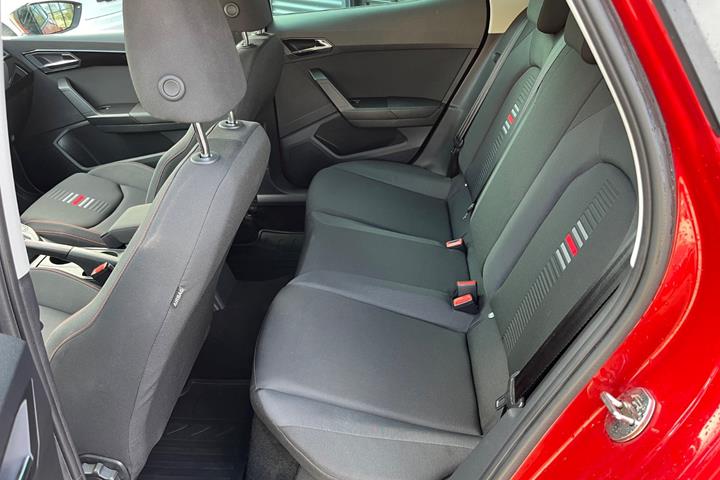 Rød Seat Ibiza fra 2018