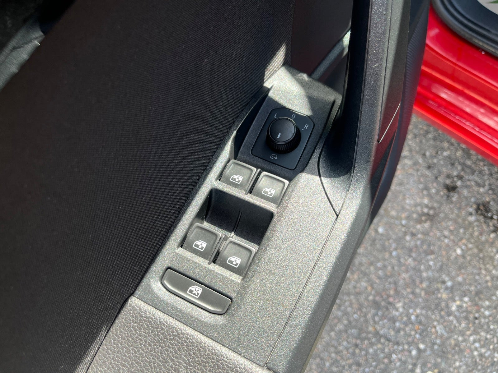 Rød Seat Ibiza fra 2018