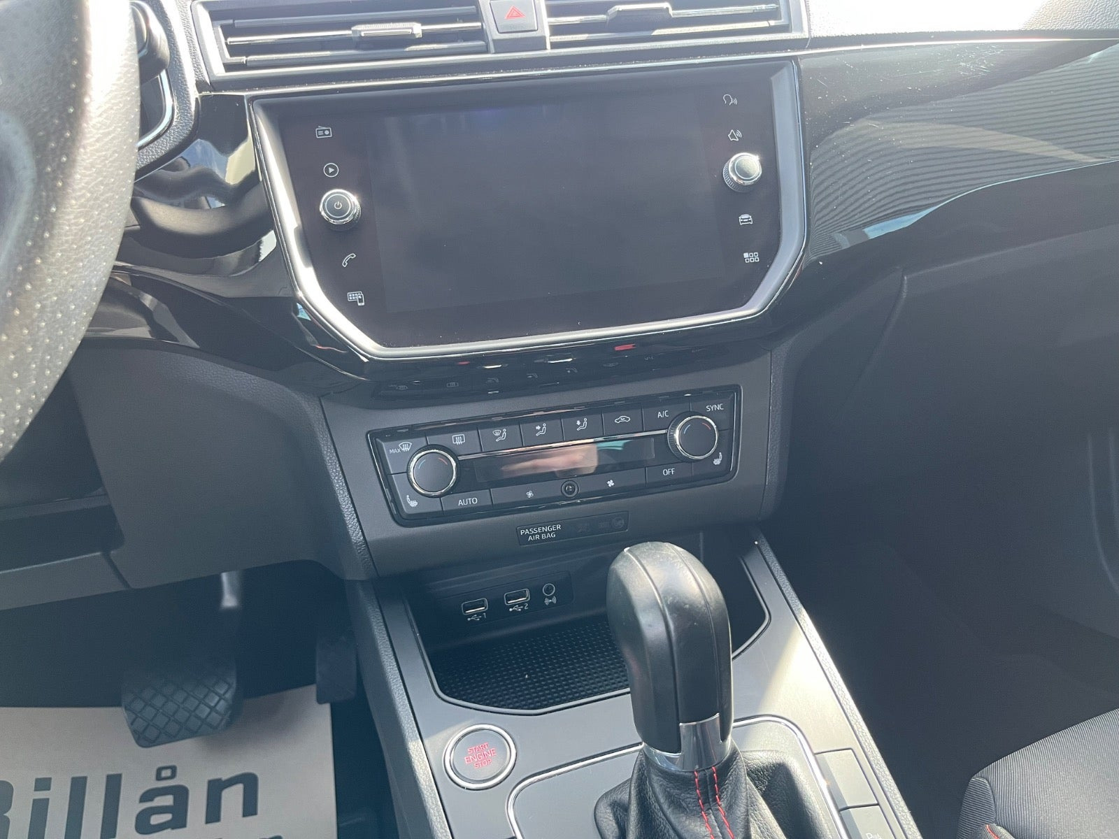 Rød Seat Ibiza fra 2018