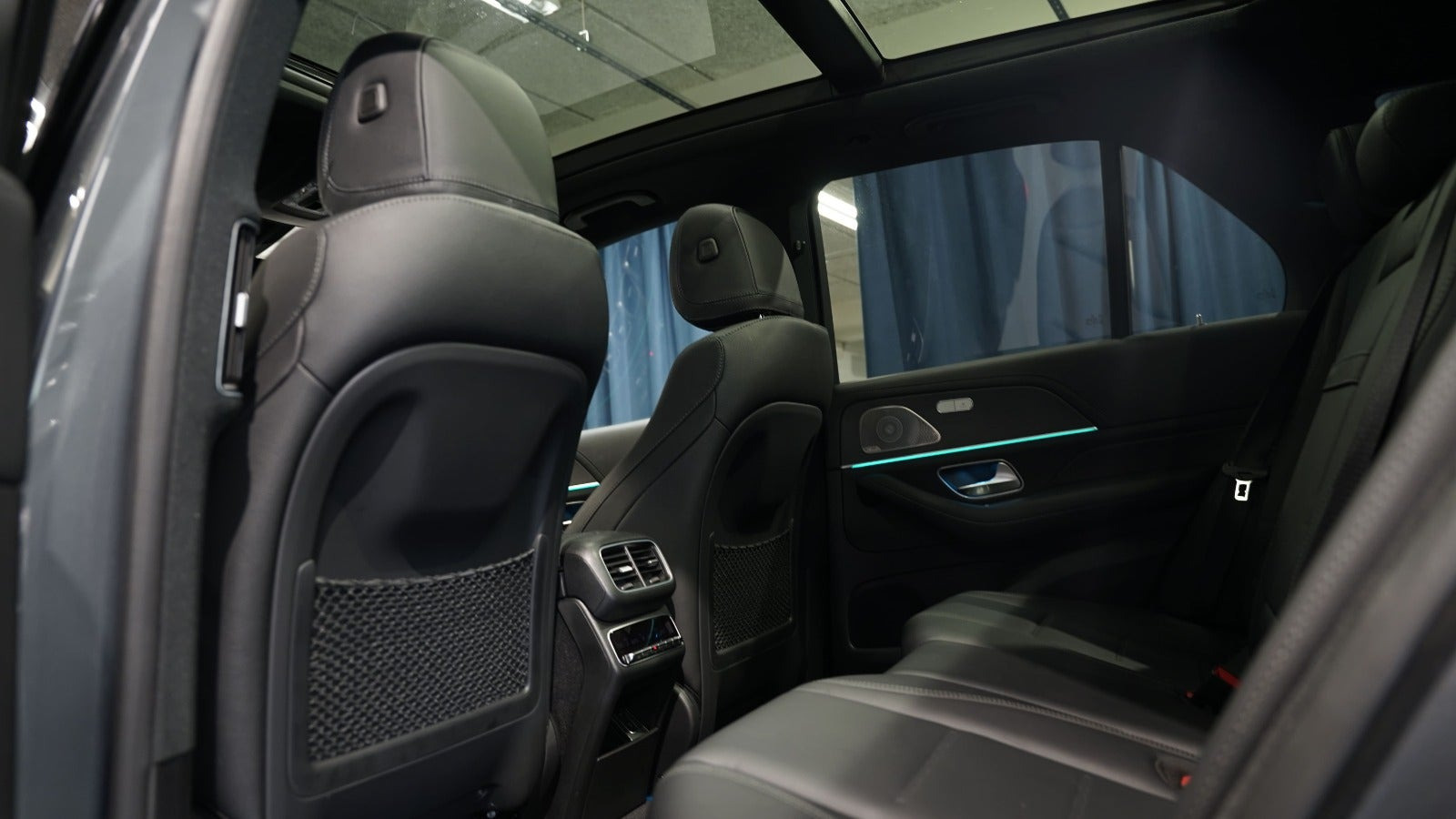 Grå Mercedes GLE350 de fra 2022