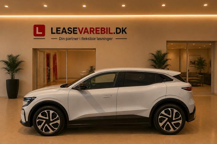 Grå Renault Megane E-Tech fra 2023