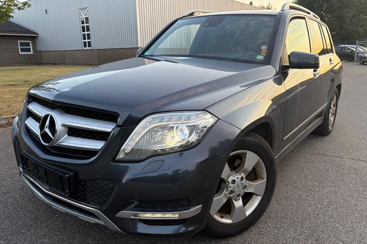 Sort Mercedes GLK220 fra 2015