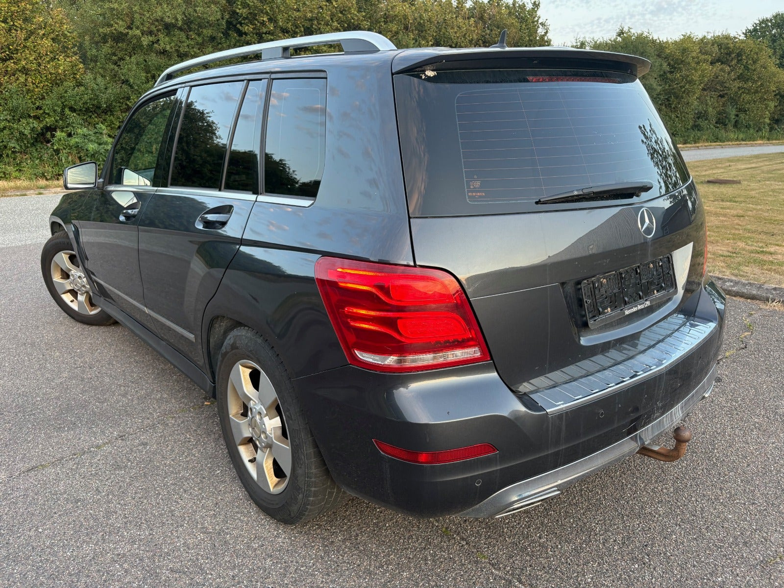 Sort Mercedes GLK220 fra 2015