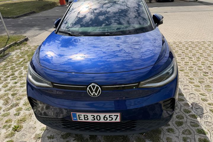 Blå VW ID.4 fra 2024