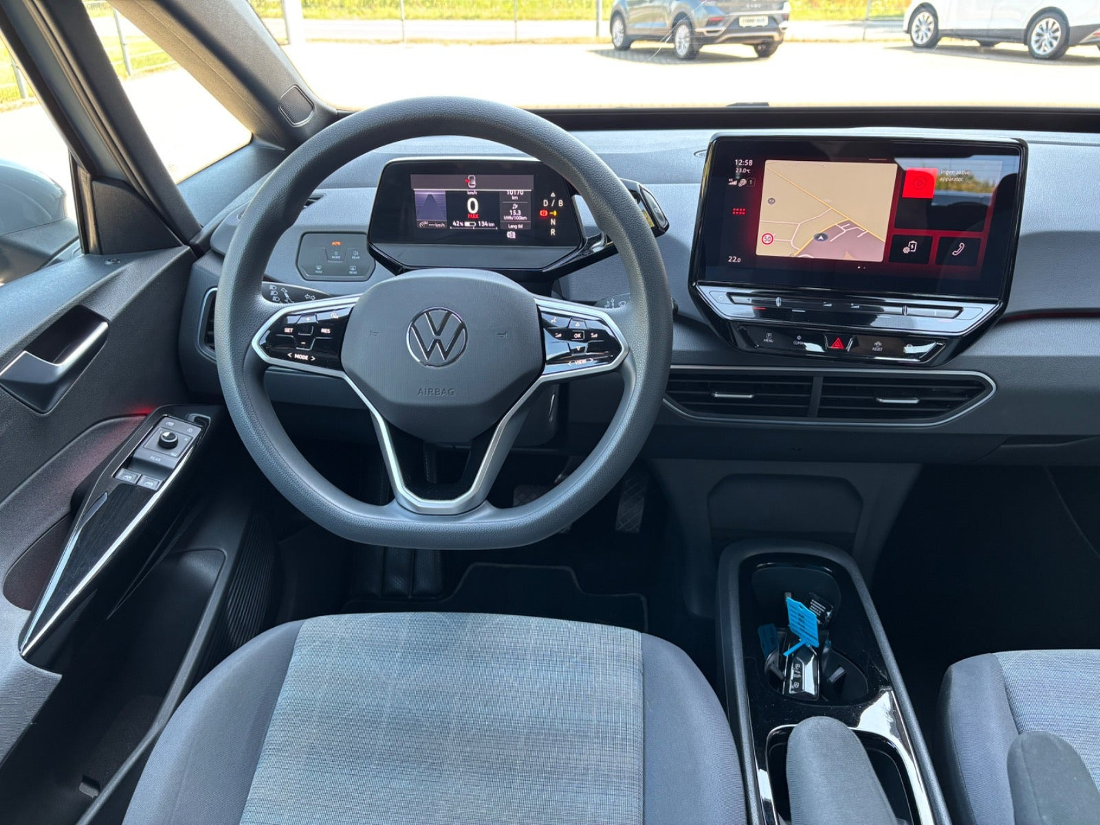 Grå VW ID.3 fra 2021