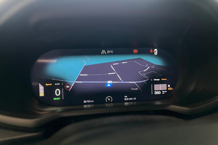 Grå Polestar 2 fra 2022