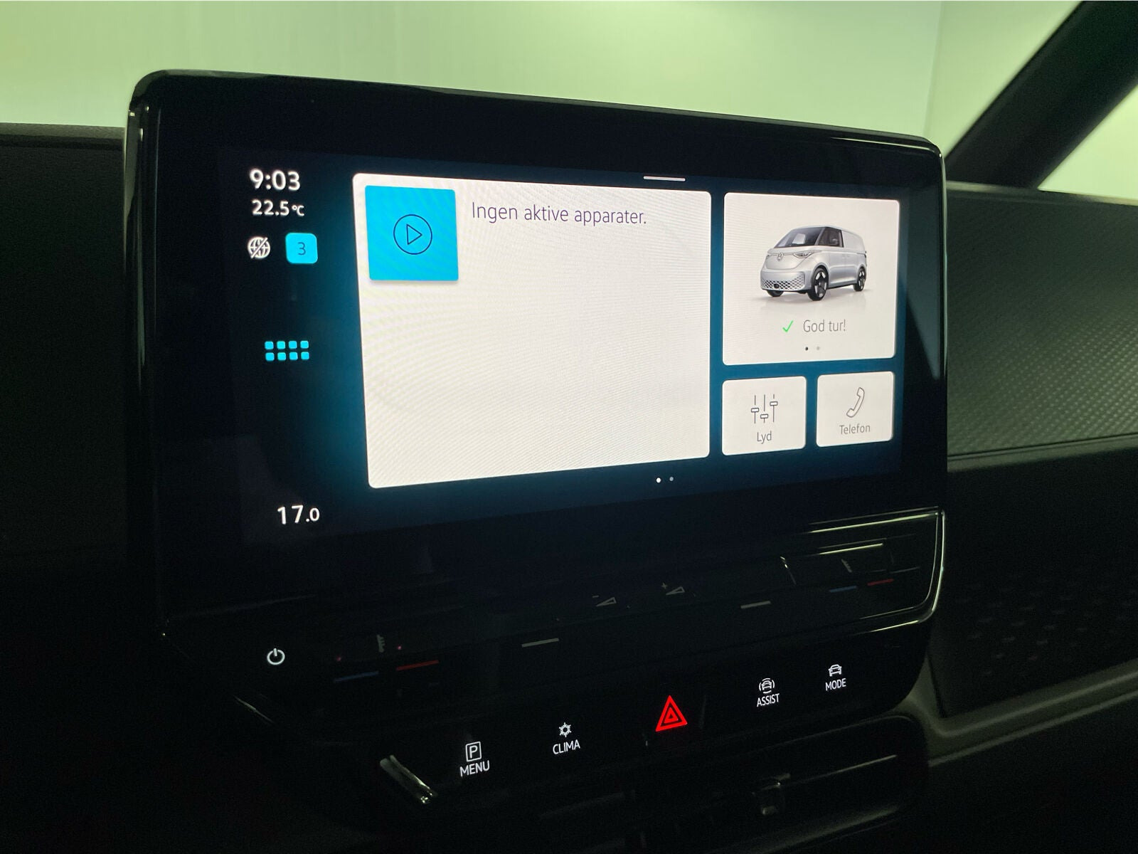 Hvid VW ID.Buzz fra 2024