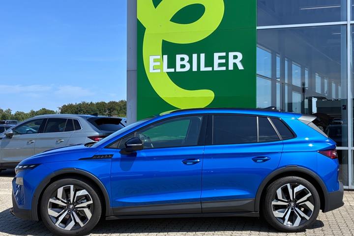 Blå Skoda Elroq fra 2027