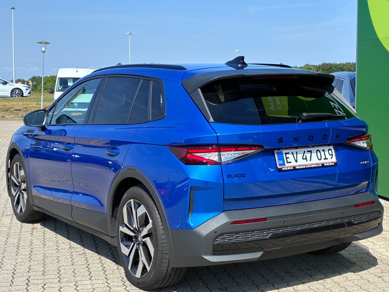 Blå Skoda Elroq fra 2027