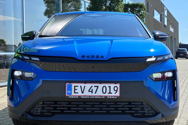 Blå Skoda Elroq fra 2027